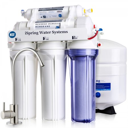 Ispring Under Sink 5Stage Reverse Osmosis Drinking System RCC7